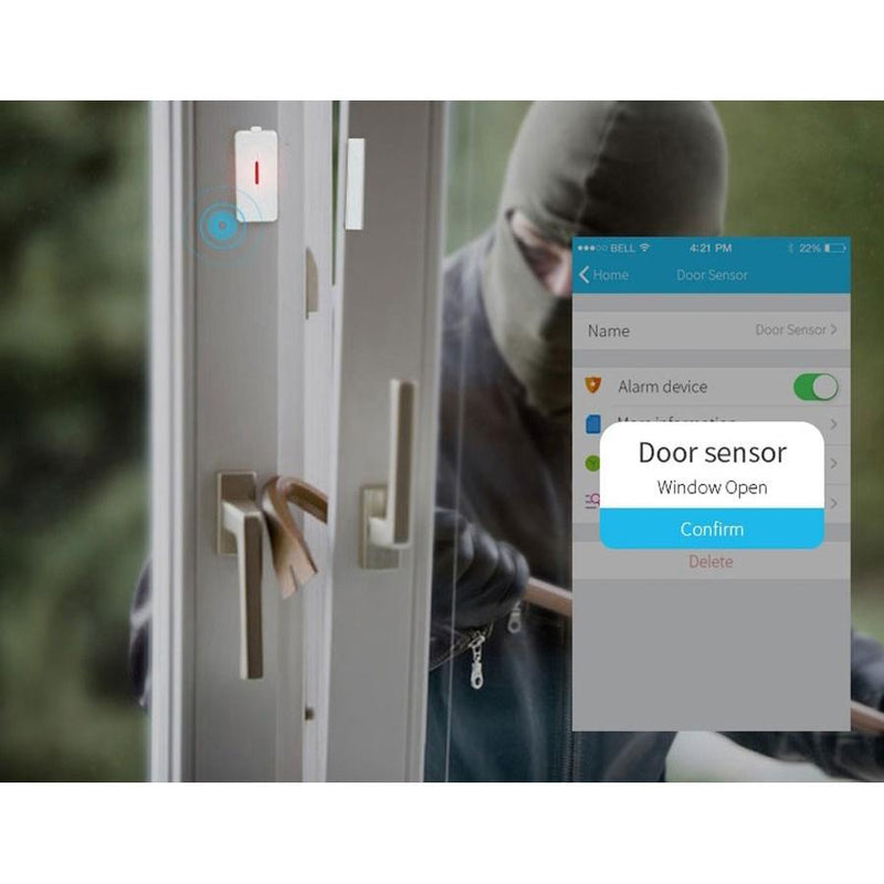 Smart Sensor de Portas e Janelas Wifi