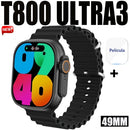 Relógio T800 Ultra 3 max Smart Watch Esportivo Sem Fio À Prova D'água
